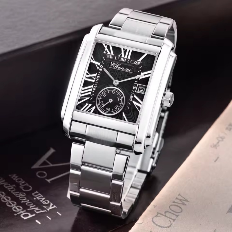 CHENXI 8216 Quartz Watches Fas - огляд і ціна Cartier Watch Santos