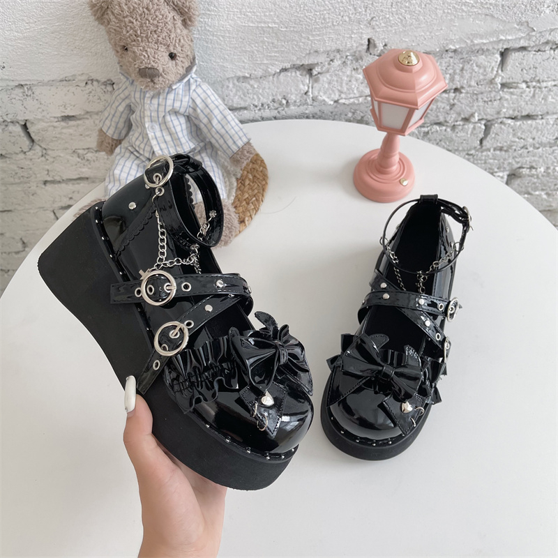 2026 Platform Lolita Shoes Wom - огляд і ціна Mesh Strap Metal