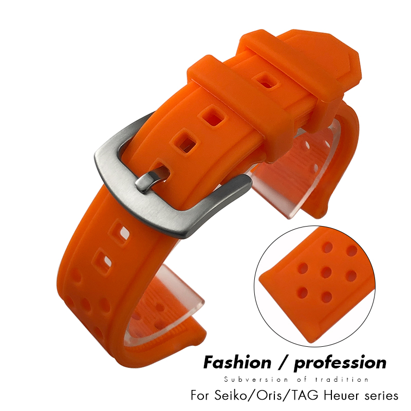 Soft Rubber Silicone Watchband - огляд і ціна Seiko Watch 5 Sports