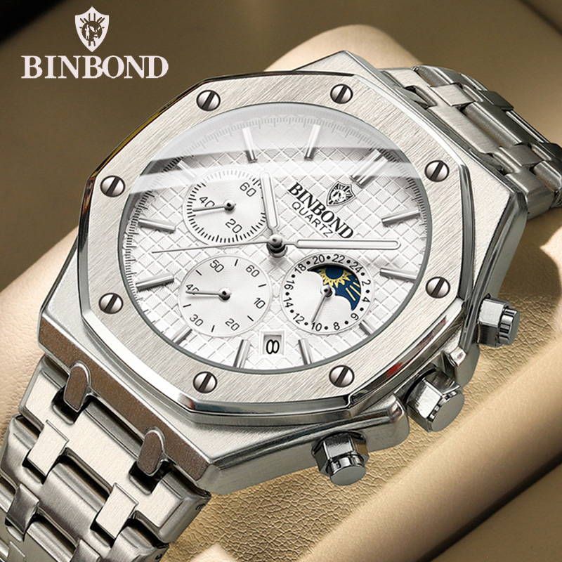BINBOND Quality Men Watch Luxu - огляд і ціна Rolex Watch Daytona