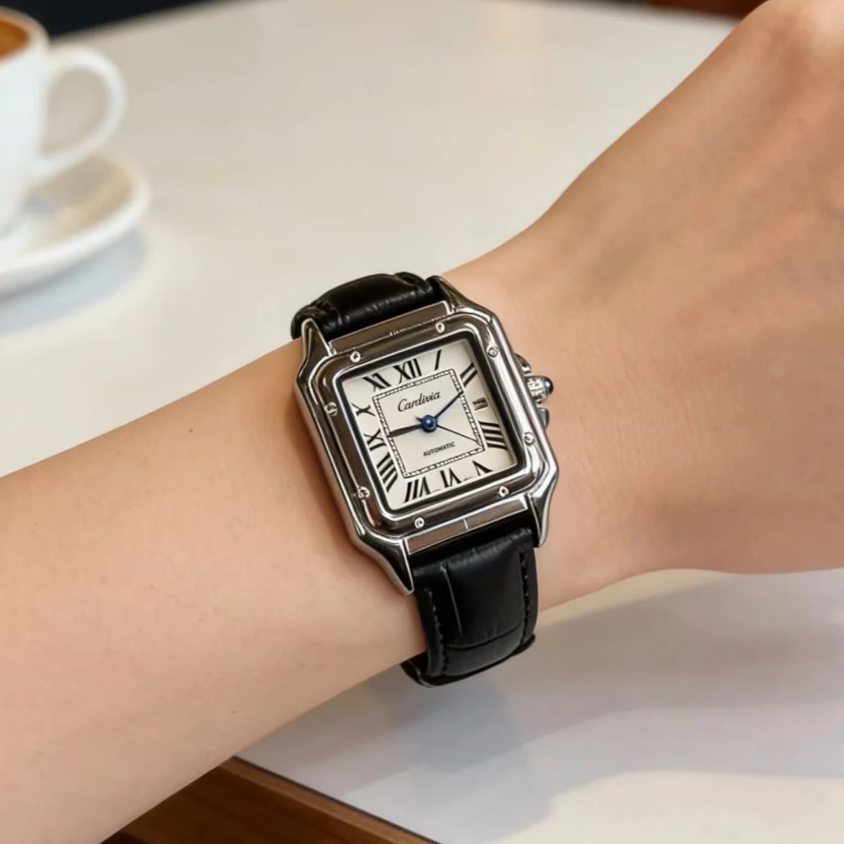 Retro Square Women's Quartz Wa - огляд і ціна Cartier Watch Santos