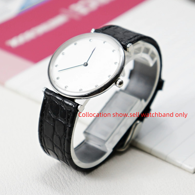 Thin crocodile Genuine leather - огляд і ціна Cartier Watch Santos
