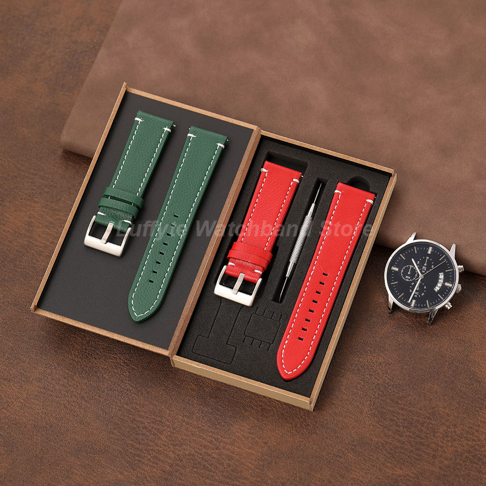 Double Sided Litchi Texture St - огляд і ціна Leather Strap Quick Release