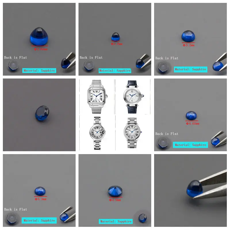 Watch Crown With Round Blue Sa - огляд і ціна Cartier Watch Ballon Bleu