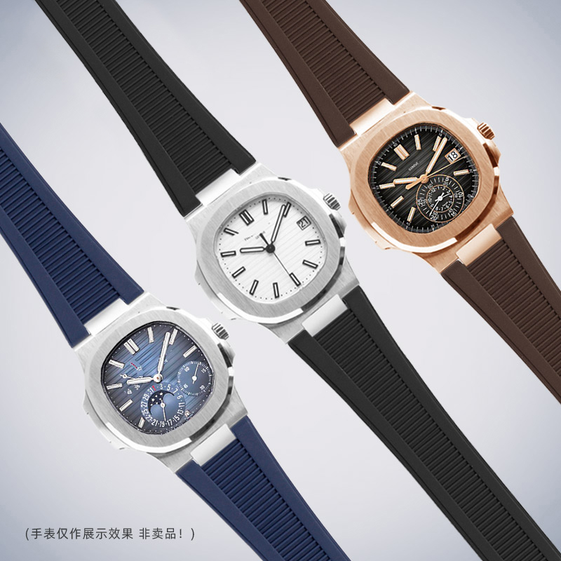 25*13mm Premium Rubber Concave - огляд і ціна Patek Philippe Watch Nautilus