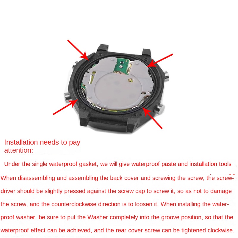 Rear cover waterproof ring for - огляд і ціна Casio Watch G-Shock Dw-5600