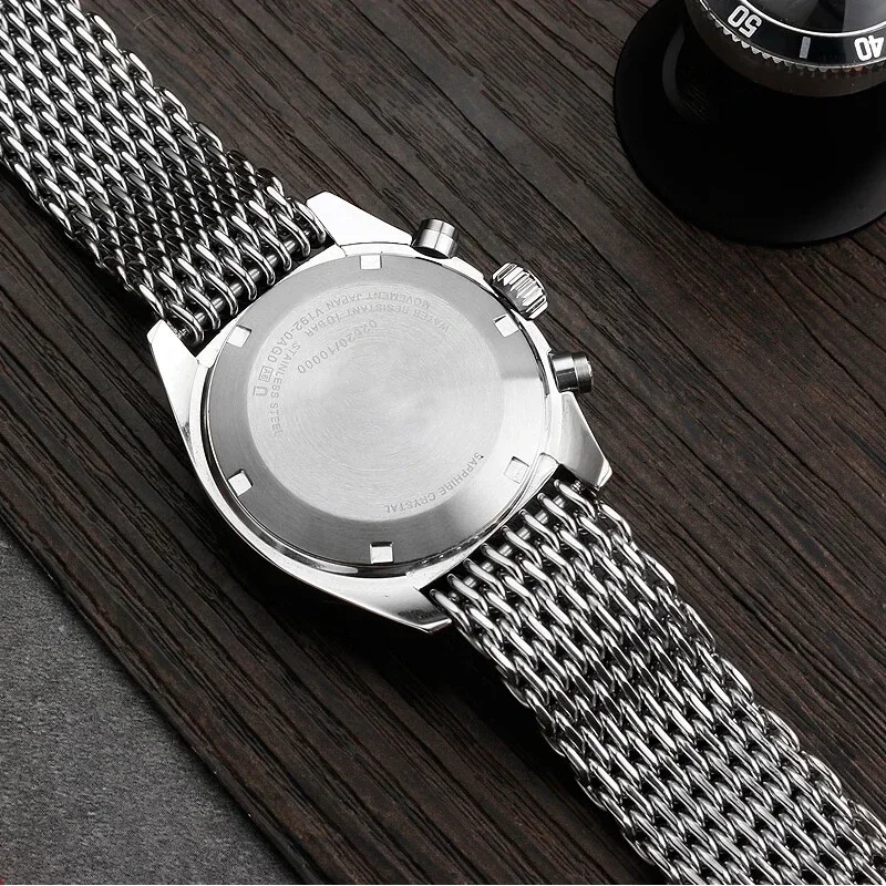 18/20/22/24mm Mesh Solid Stain - огляд і ціна Mesh Strap Metal