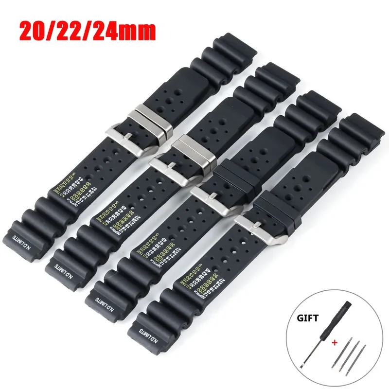 Diving Silicone Strap for Seik - огляд і ціна Citizen Watch Promaster