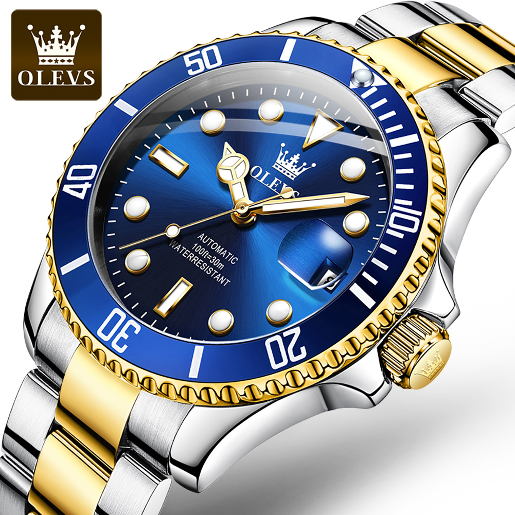 OLEVS 6650 Men Watch Classic O - огляд і ціна Cartier Watch Tank