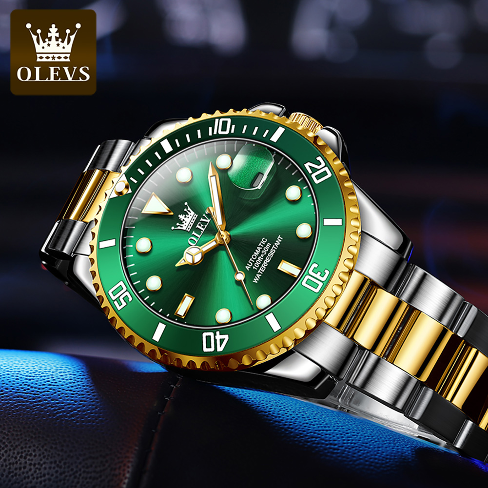 OLEVS 6650 Men Watch Classic O - огляд і ціна Cartier Watch Tank