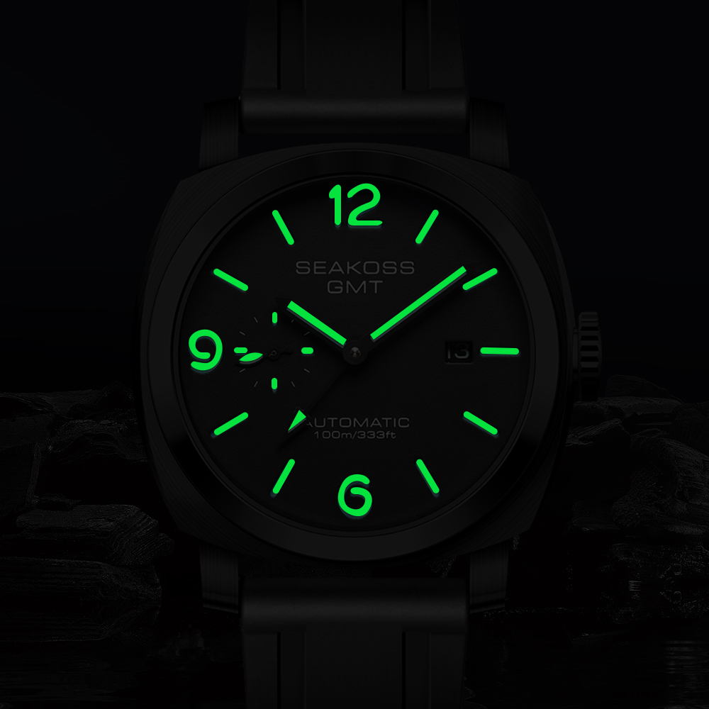 SEAKOSS 45mm Diving GMT Watch  - огляд і ціна Seiko Watch Presage