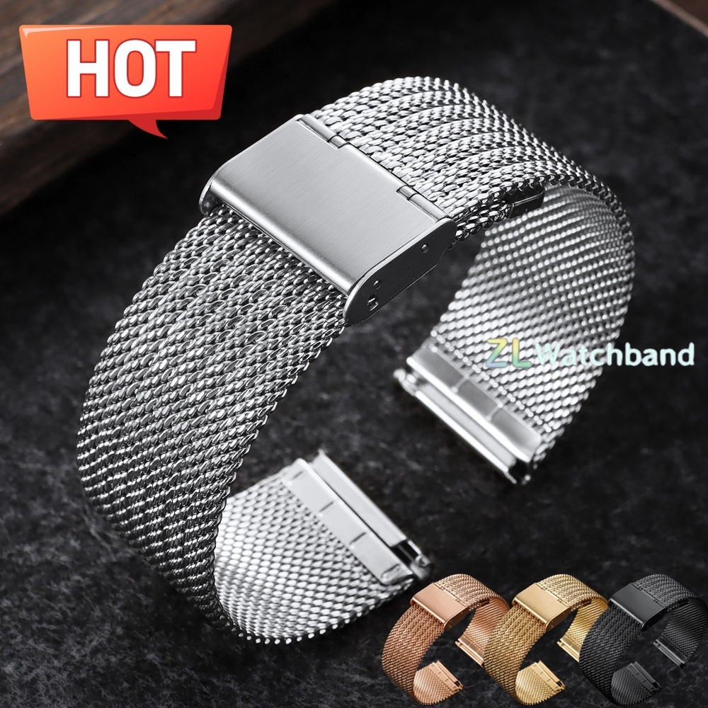 Stainless Steel 0.6 Mesh Watch - огляд і ціна Mesh Strap Metal